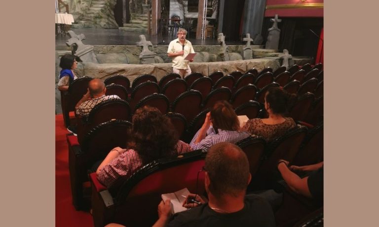 Seregi Zoltán igazgató a nyári menetrendet ismerteti