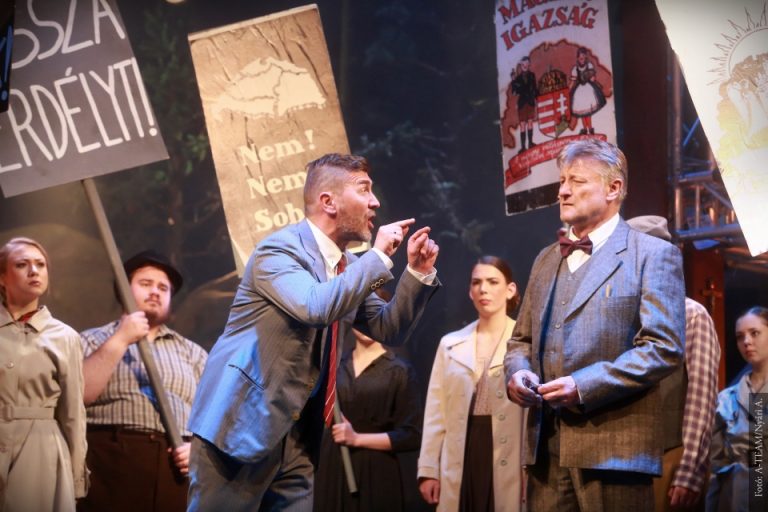 Tege Antal és Bartus Gyula a Trianon rockoperában