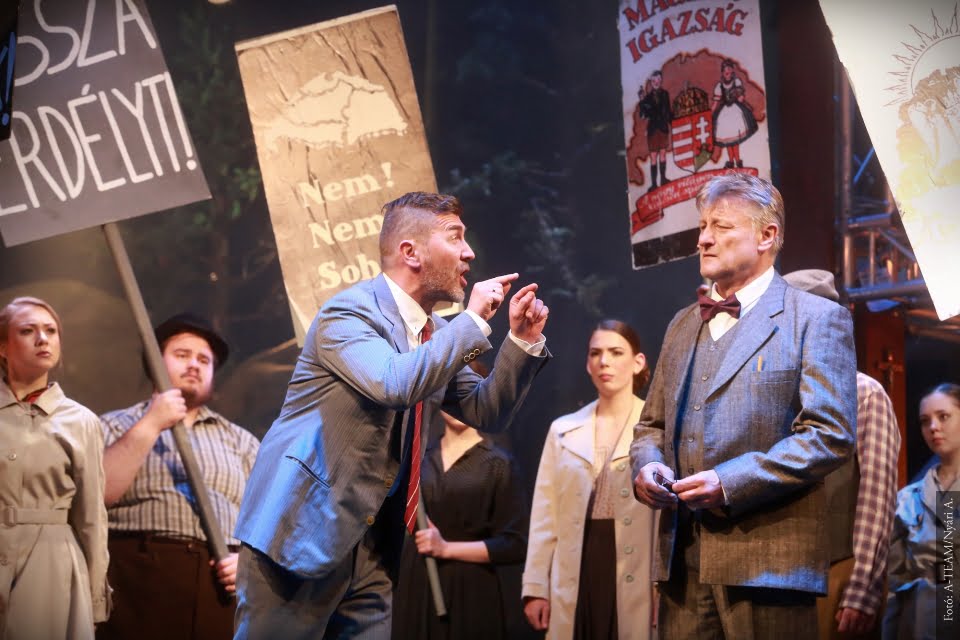 Tege Antal és Bartus Gyula a Trianon rockoperában