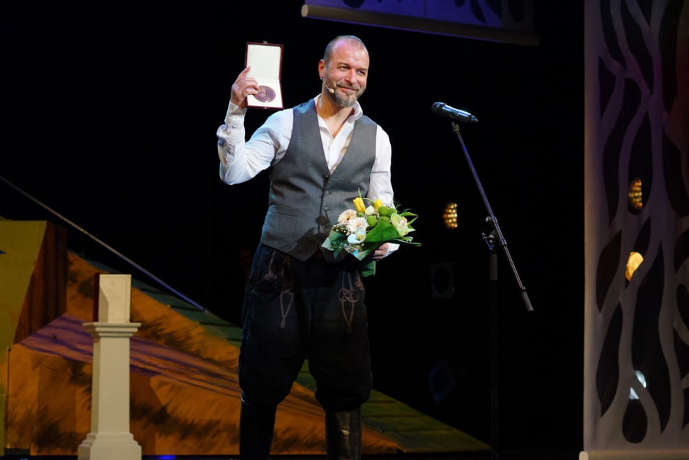 Csomós Lajos Jászai Mari-díjas Fotó: Bere Mátyás