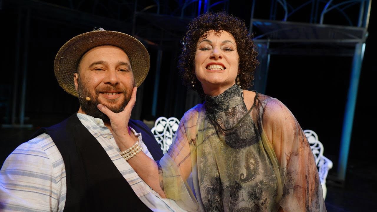 Katkó Ferenc és Nagy Erika a Zorba póbáján Fotó: Bere Mátyás